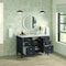 James Martin Vanities 48'' Vanity, Carbon Oak w/ 3 CM Arctic Fall Solid Surface Top 485-V48-CBO-3AF - alternate 3
